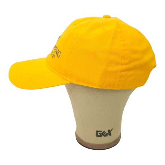 Young Living Essential Oils Tuck Strap Cap Washed Chino Twill Gold Baseball Hat - Picture 10 of 13